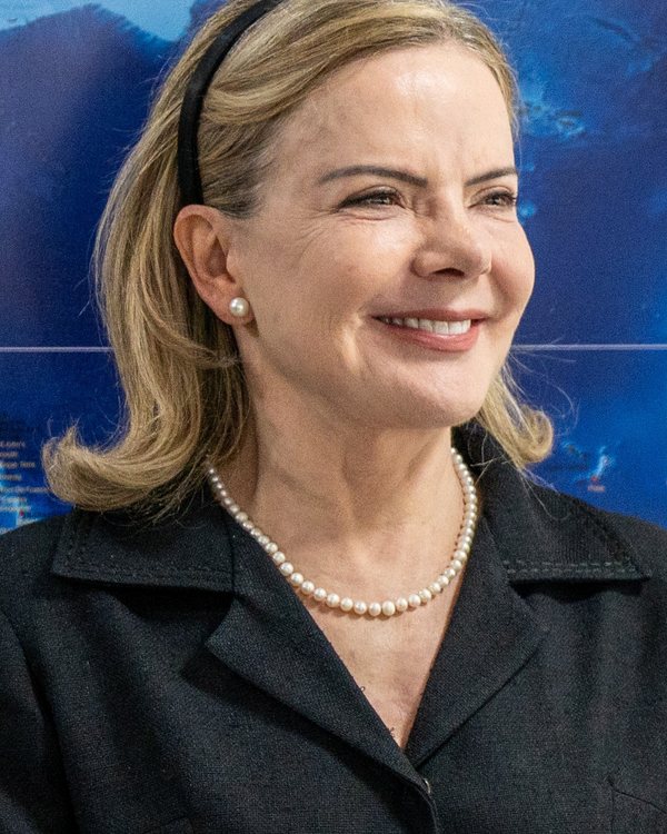 Retrato de Gleisi Hoffmann