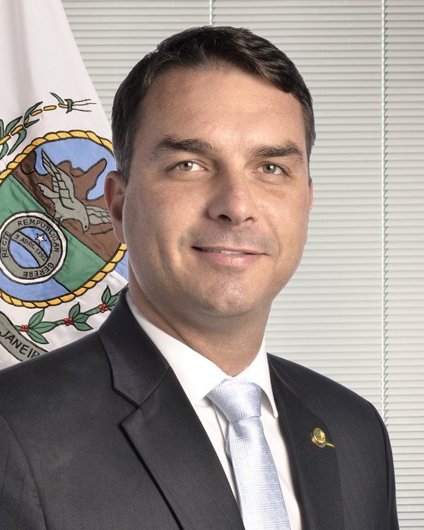 Retrato de Flavio Bolsonaro